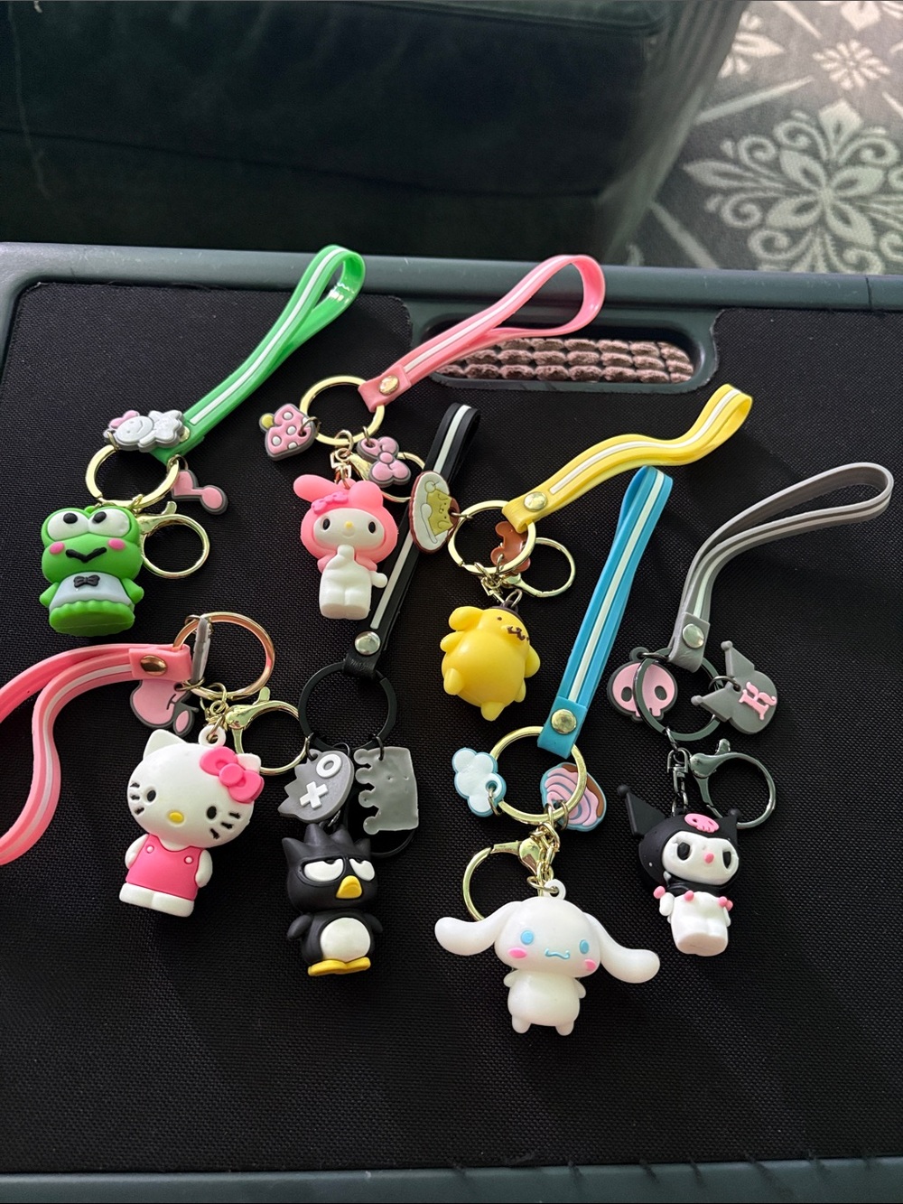 Sanrio Keychain 7 piece set